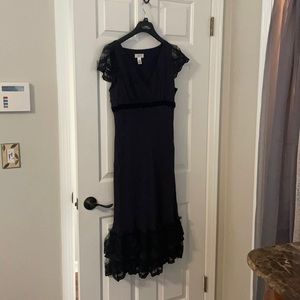 Loft Black Dress size 10